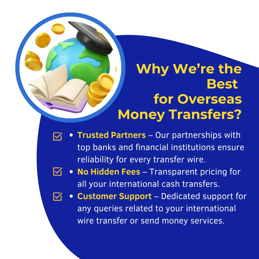 Best overseas wire transfer